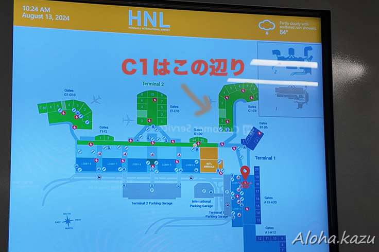 空港見取り図